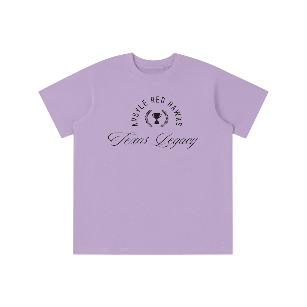 Youth Red Hawk Hoops Tee