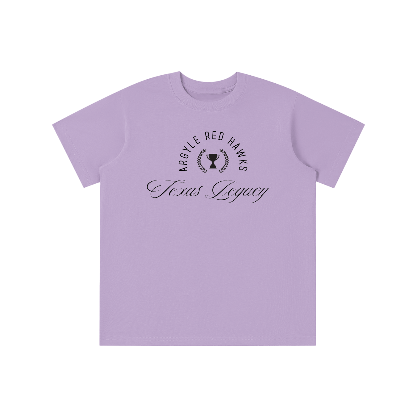 Youth Red Hawk Hoops Tee