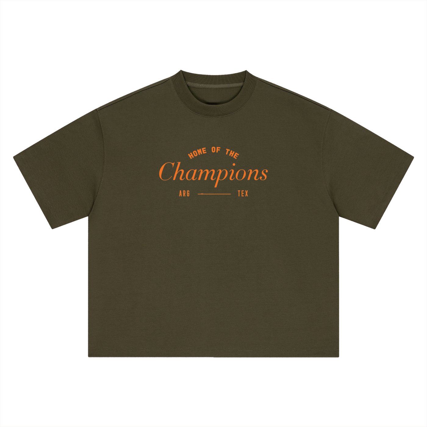 Womens Home of the Champs Boxy Tee