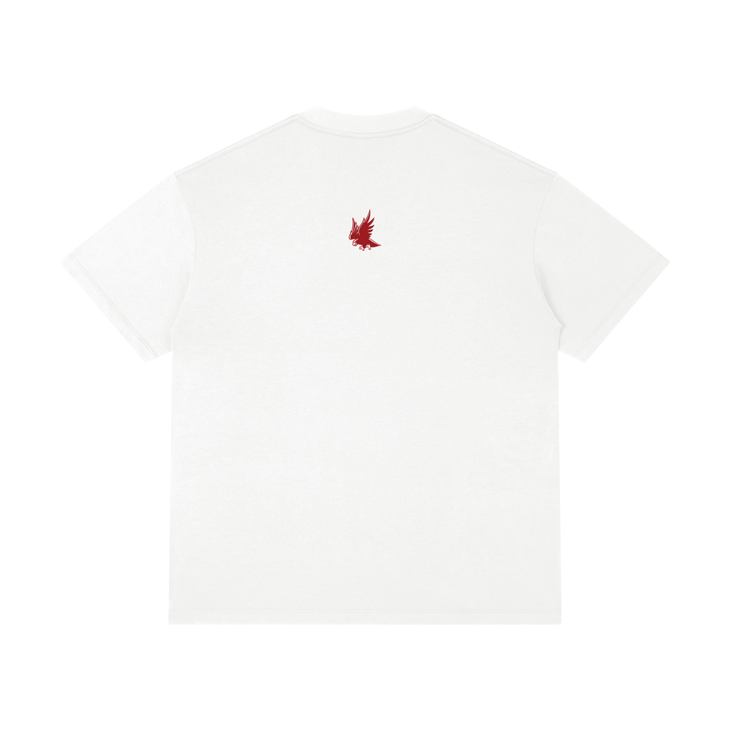 Unisex Red Hawk Baller Crewneck Tee