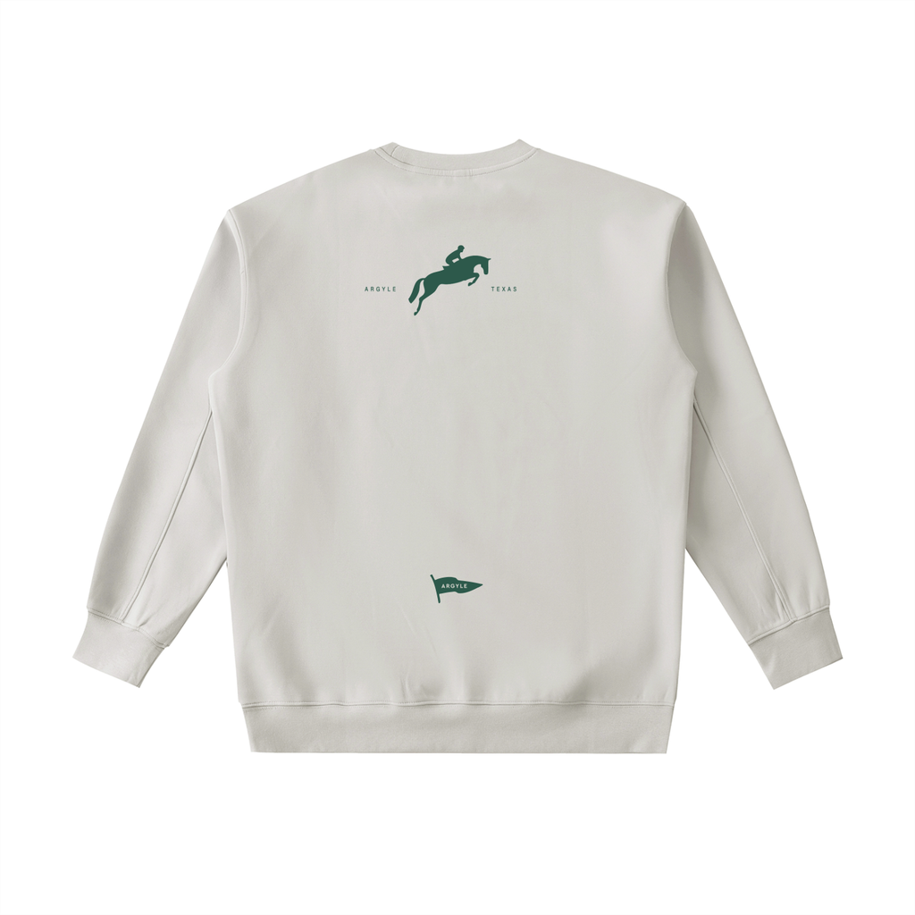 Argyle Equestrian Club Crewneck Sweatshirt