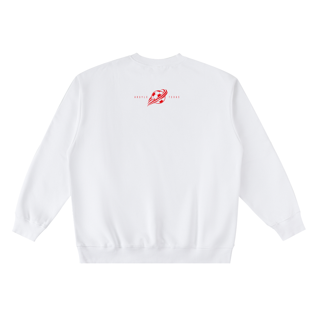 Argyle Soccer Oversized Sweatshirt