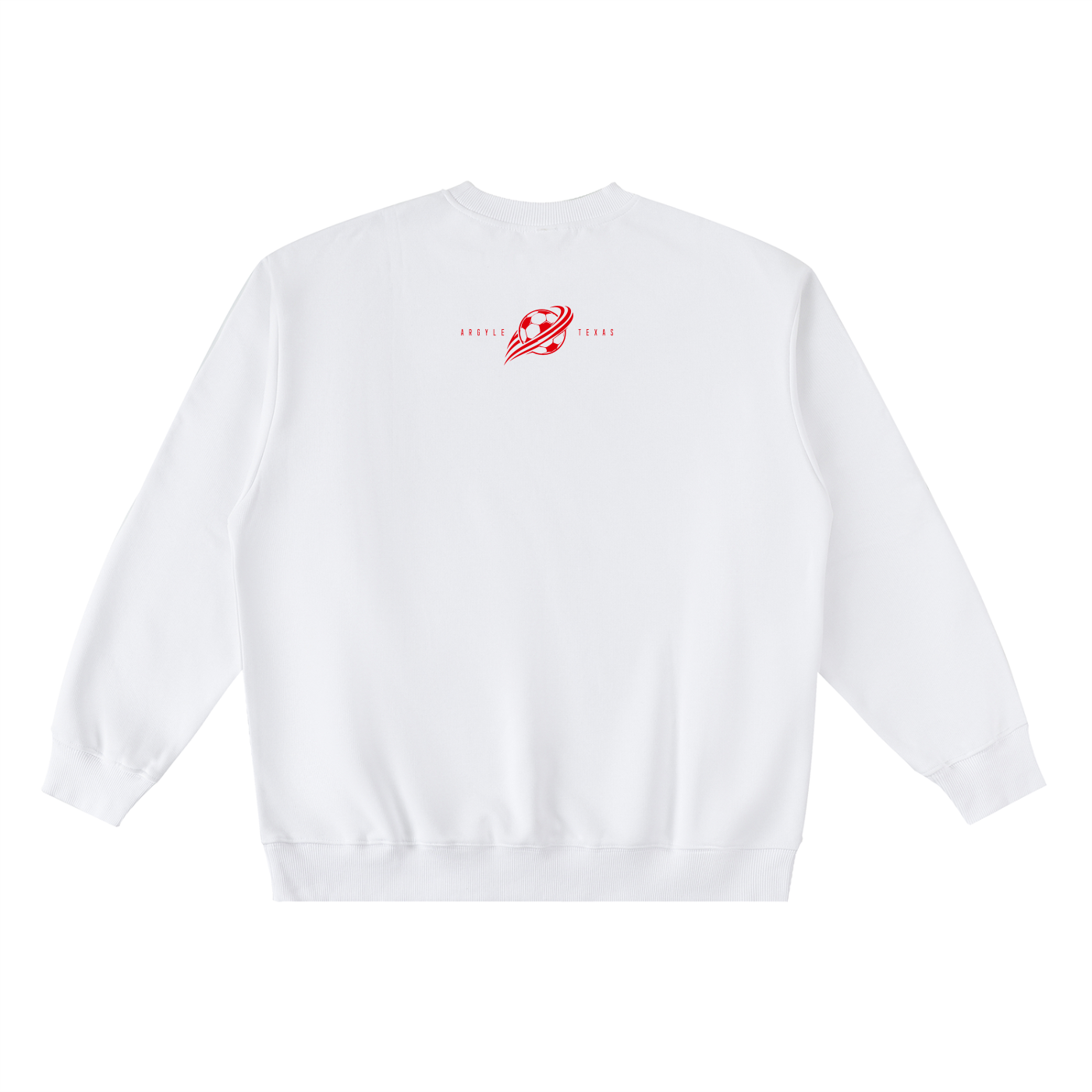 Argyle Soccer Oversized Sweatshirt