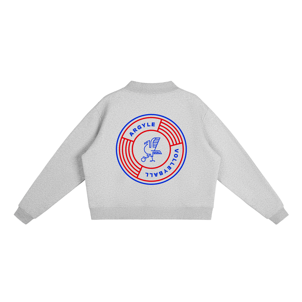Womens Volleyball Crewneck Sweatshirt