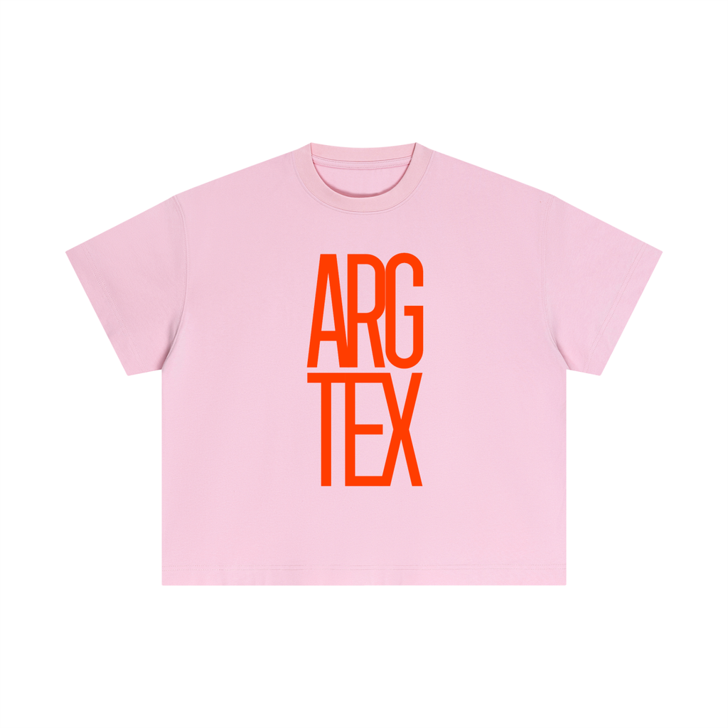 Argyle Local Cotton Boxy Tee