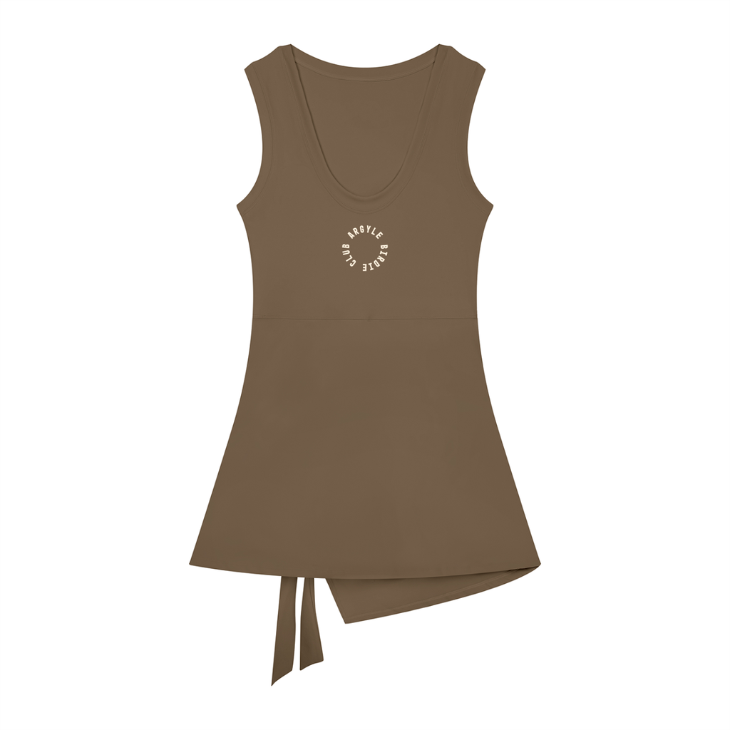 Women Argyle Golf A-Line Dress