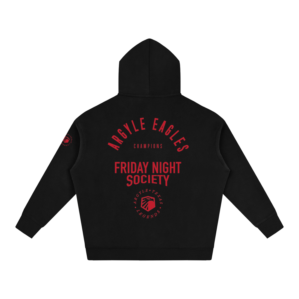 Argyle Eagle Oversize Hoodie