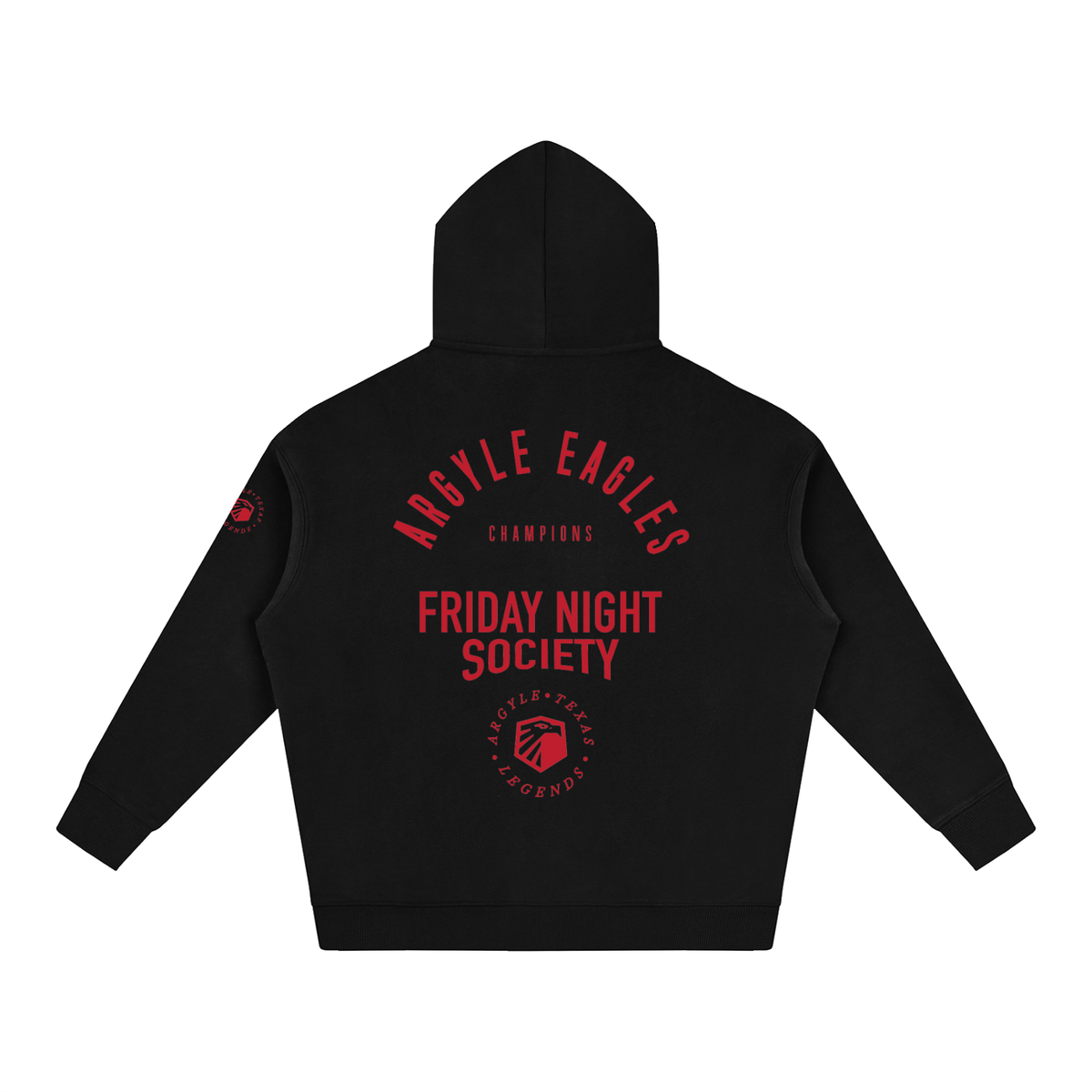 Argyle Eagle Oversize Hoodie