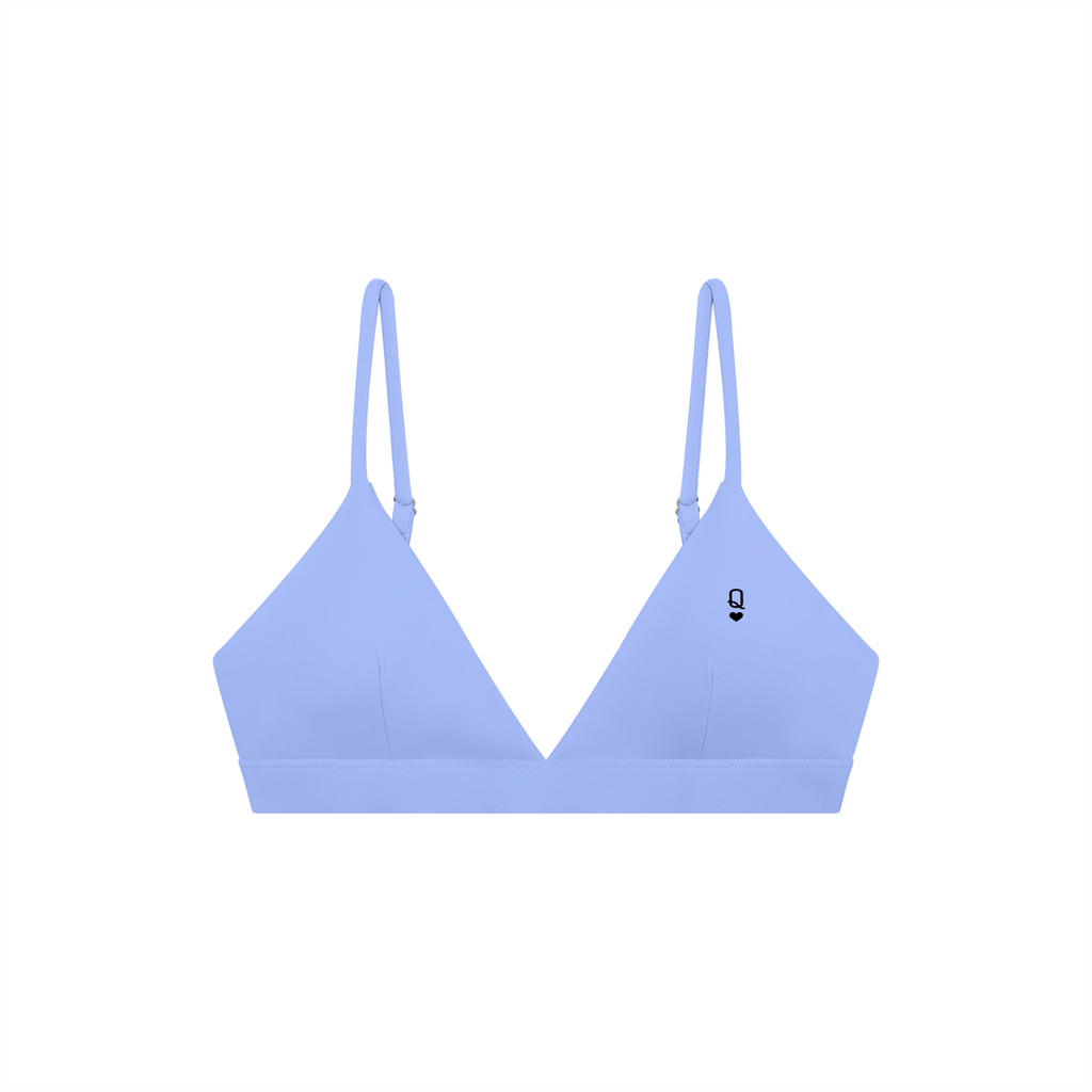 Womens TX Cheer Cropped VNeck Sports Bra
