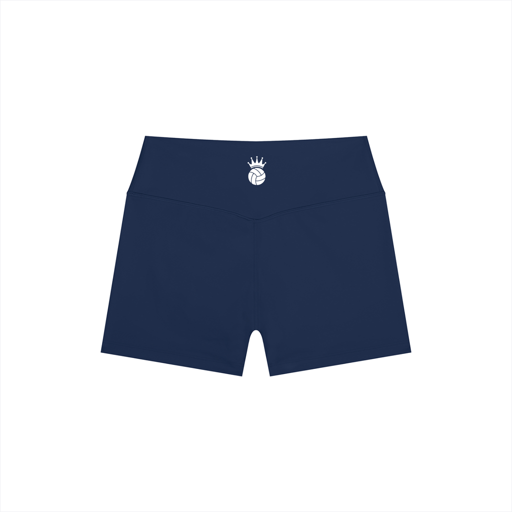 Womens AMS Volleyball High Rise Yoga Shorts