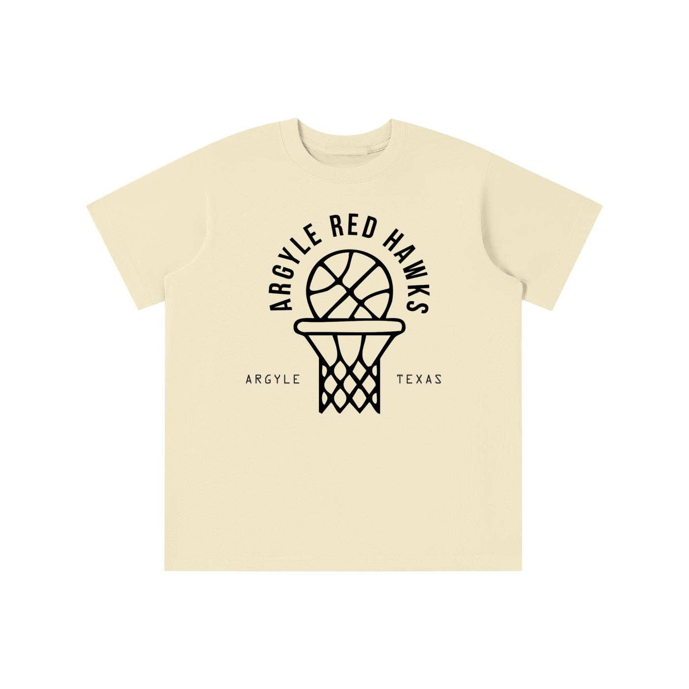 Youth Red Hawks Basketball Tee