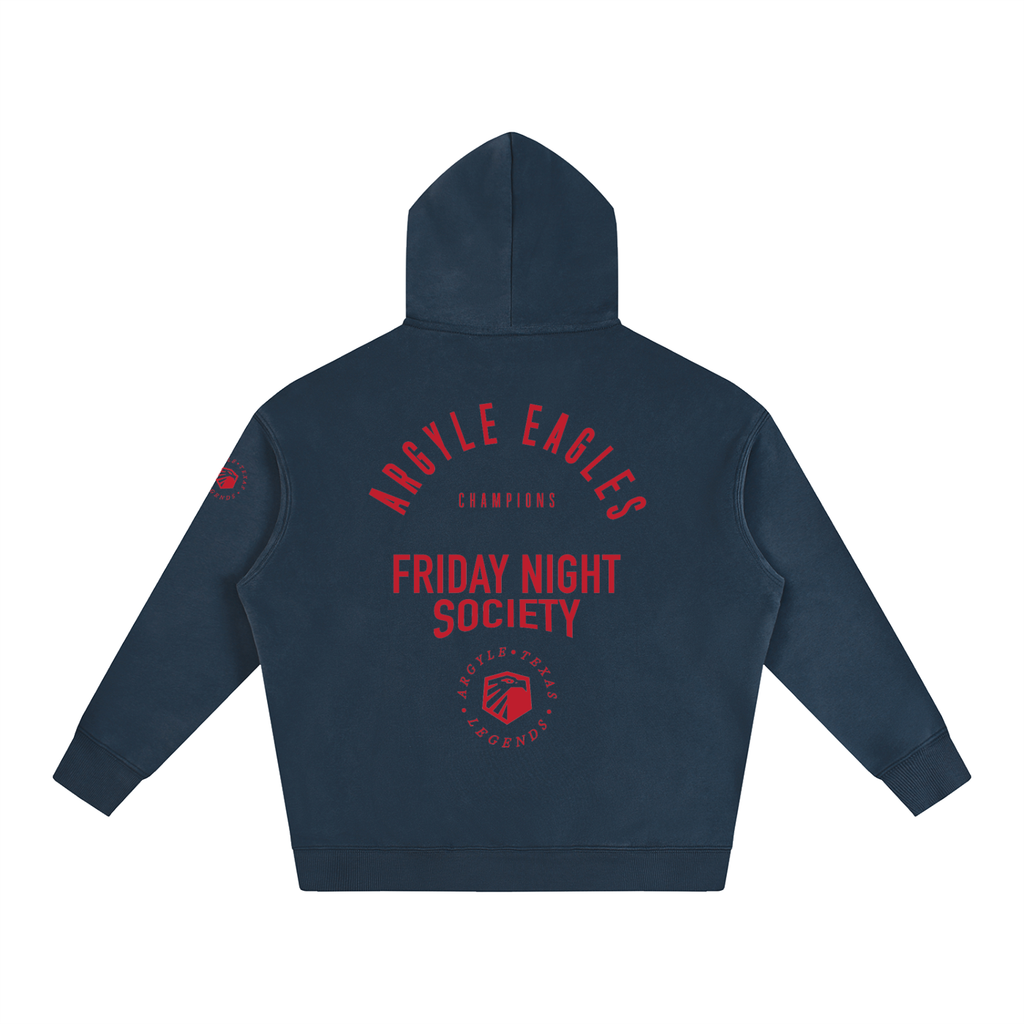 Argyle Eagle Oversize Hoodie