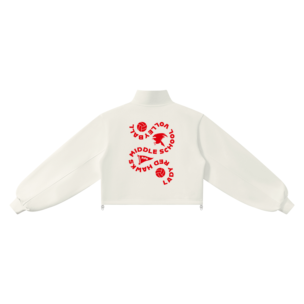 Womens AMS Volleyball Fan Club Quarter-Zip