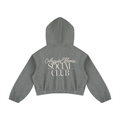 Moms Social Club Boxy Quarter-Zip Hoodie