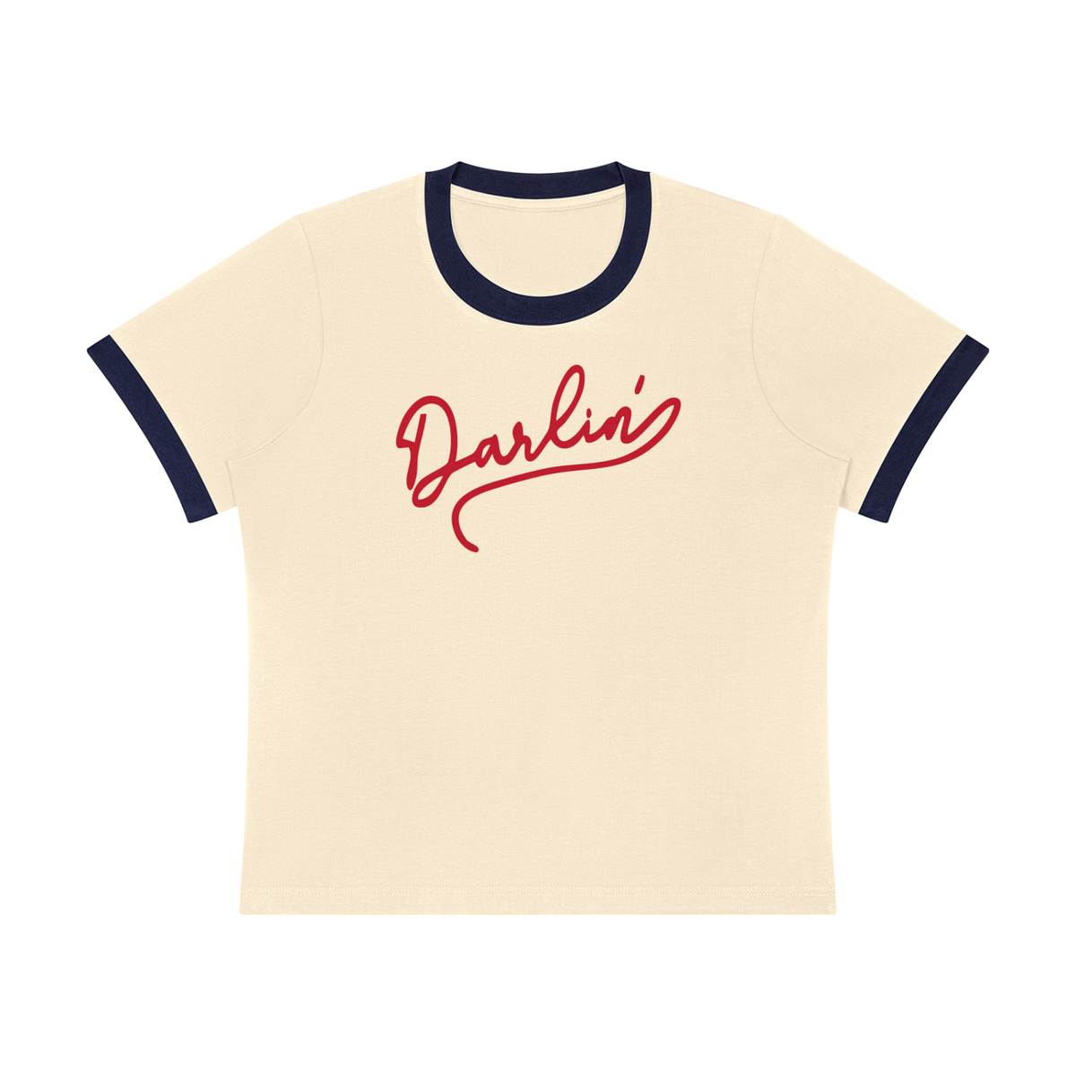 Womens Darlin Ringer T-Shirt