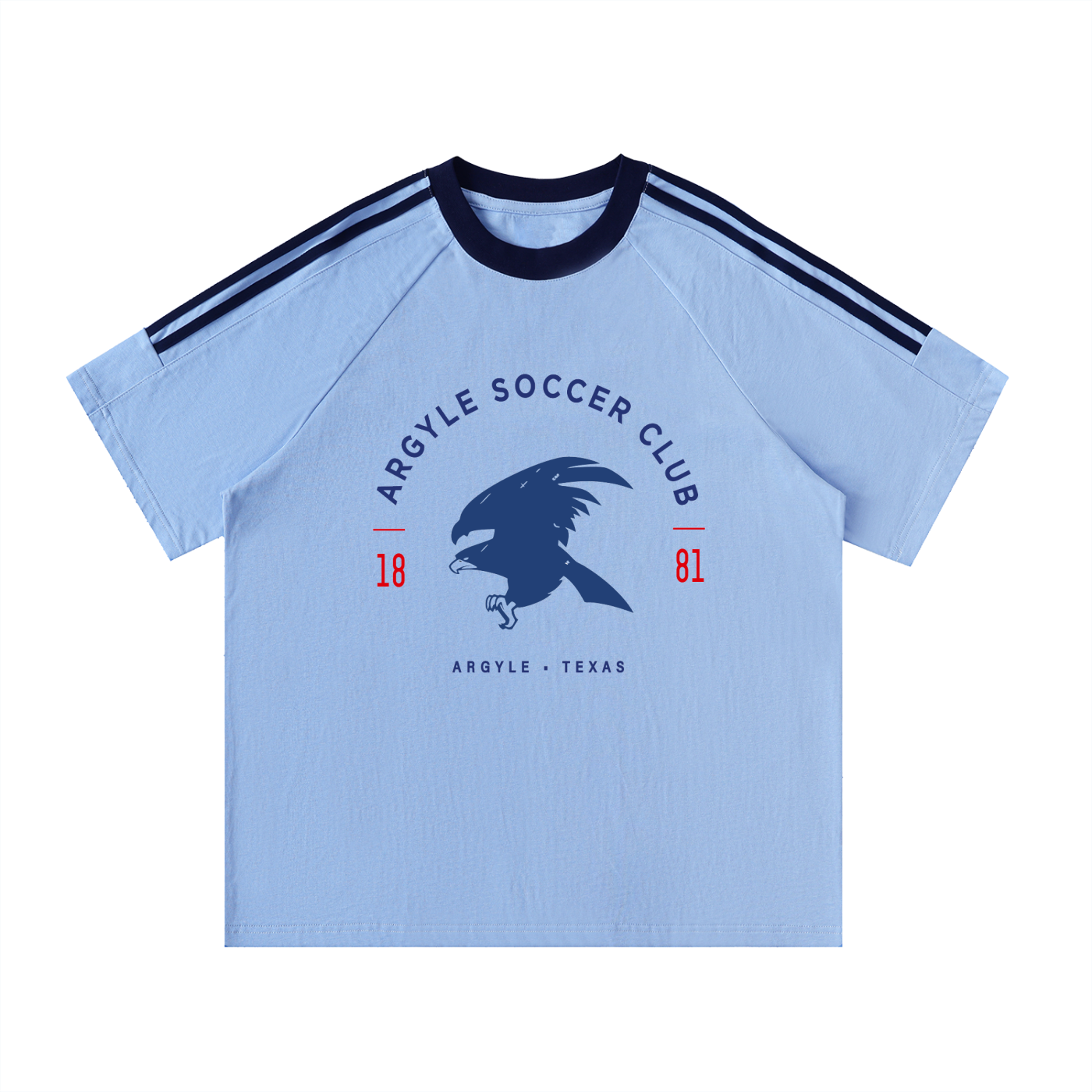 Argyle Soccer Crewneck Cotton Tee