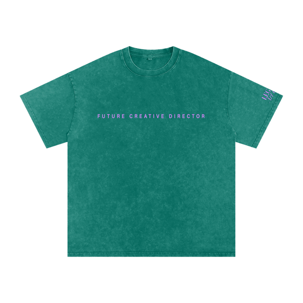 Art Club Washed Oversized Cotton Tee