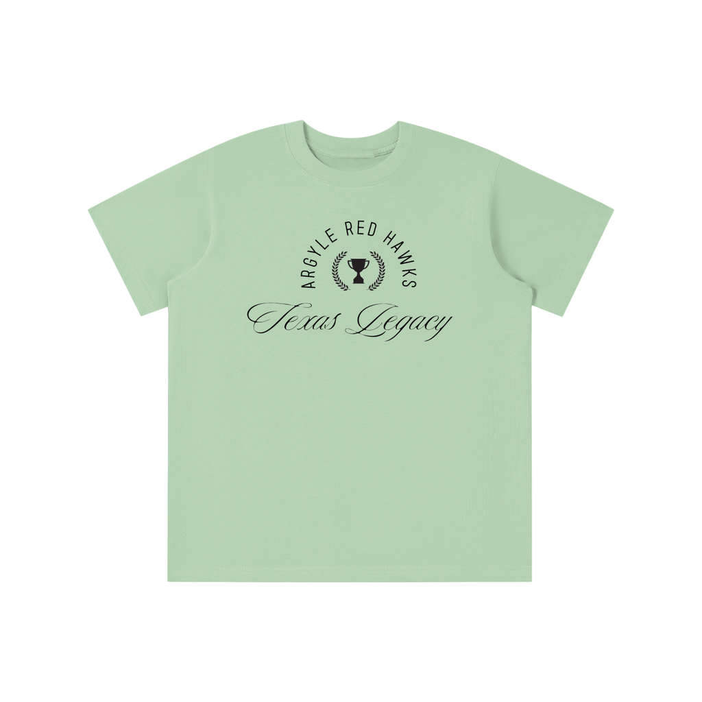 Youth Red Hawk Hoops Tee
