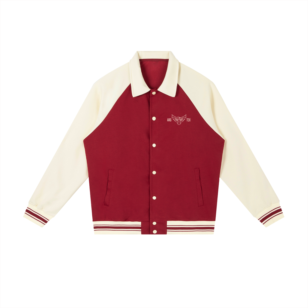 Friday Lights Raglan Sleeve Baseball Jacket