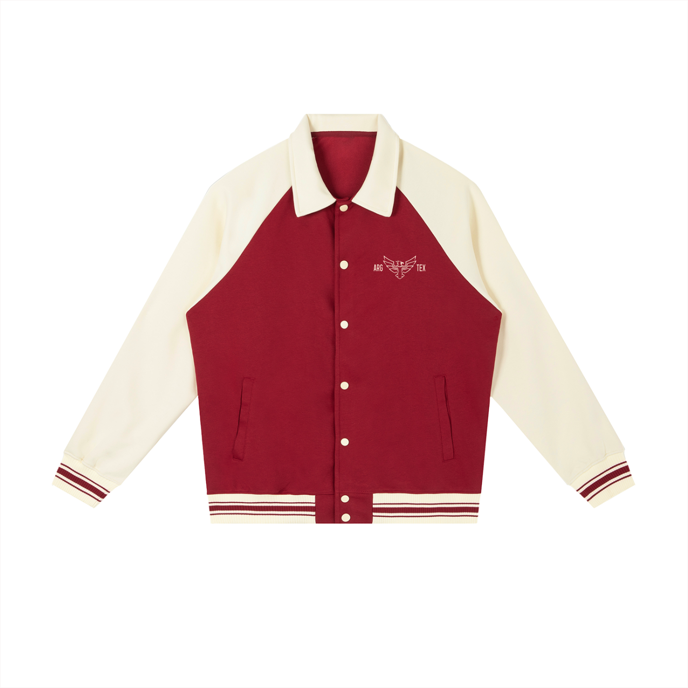Friday Lights Raglan Sleeve Baseball Jacket