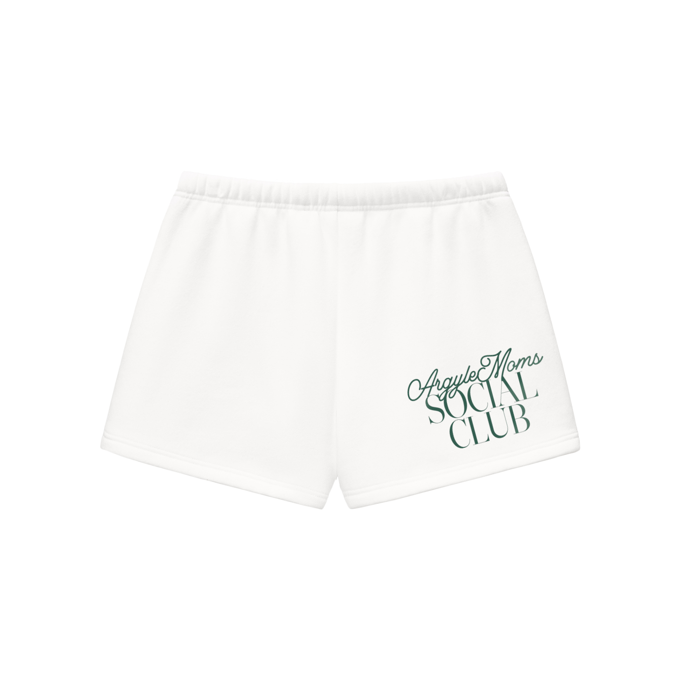 Moms Social Club Fleece Drawstring Sweatshorts