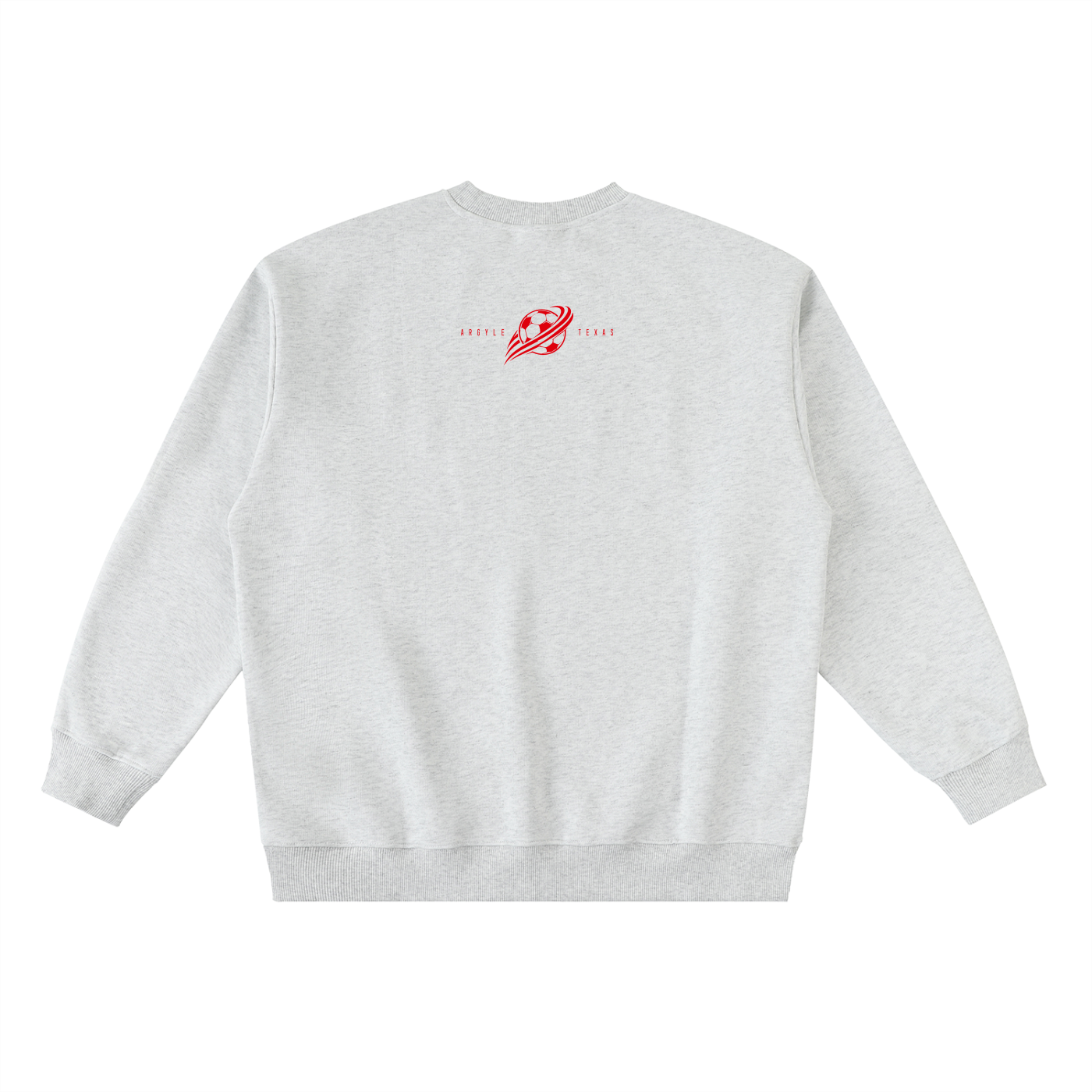 Argyle Soccer Oversized Sweatshirt